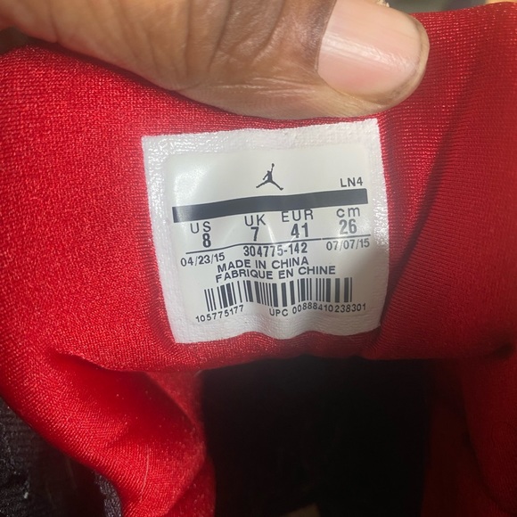 Mens Air Jordan 7 Retro Sweater 2015 Size 8 - Picture 9 of 9